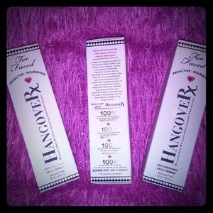 Three (3) New Too Faced Hangover Rx Face Primers
